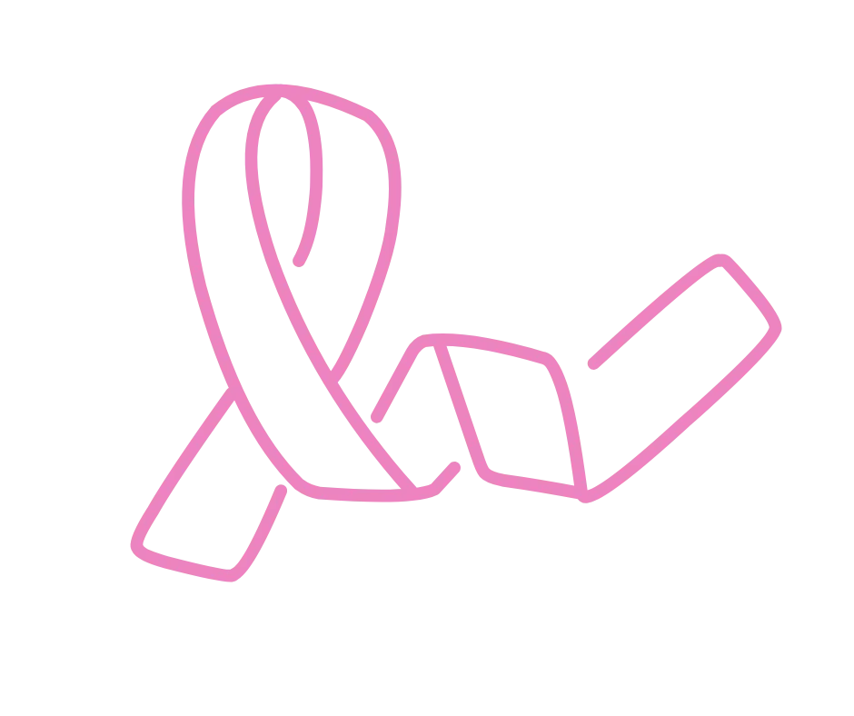 Laçao rosa câncer de mama - contorno