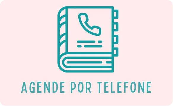 botão ícone de agenda e telefone